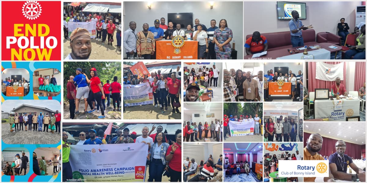 Rotary Club of Bonny Island members